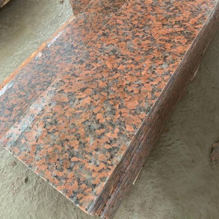लाल ग्रेनाइट तल टाइलें