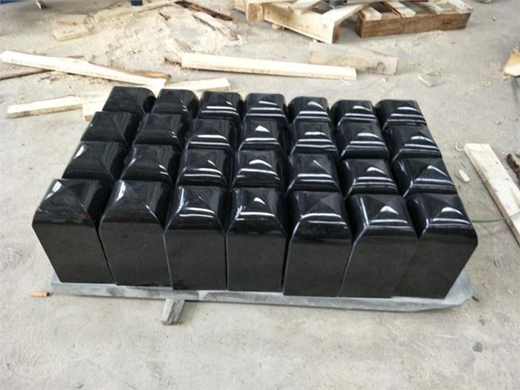 black granite laser etched headstones